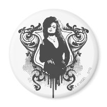 Bellatrix Lestrange Dark Arts Design Fridge Magnet
