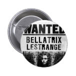 Bellatrix Lestrange Wanted Poster buttons