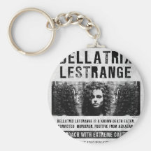 Bellatrix Lestrange Wanted Poster Keychain