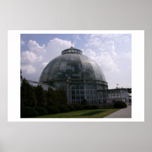 Belle Isle Conservatory-Detroit Michigan Poster