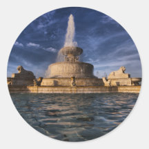 Belle Isle Fountain 0416 Stickers