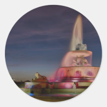 Belle Isle Fountain 0669 Stickers