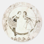 Belle of new york Retro Theatre Stickers