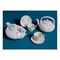 Belleek tea service cards