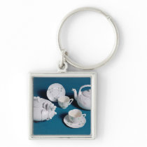 Belleek tea service keychains