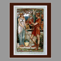 Bellerophon at the Fountain postcards