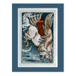 Bellerophon on Pegasus Postcard