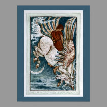 Bellerophon on Pegasus posters