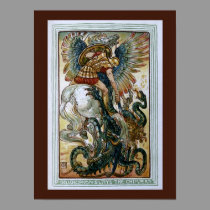 Bellerophon slays the Chimaera posters