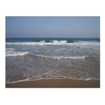 Belles vagues carte postale