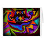 Bellgull Vase Abstract Painting Card