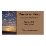 Bellingham Bay Sunset Business Cards