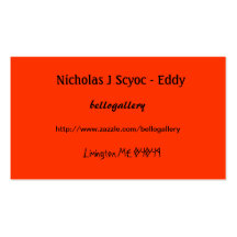bello gallery - business cards