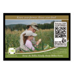 Belluz Farms Traceable Shelftalker Business Cards