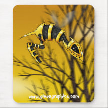 Belly Bee Mousepad