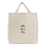 Belly Dance Diva Tote Bag embroidered bags