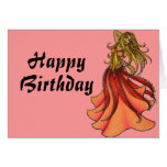 Belly Dancer Birthday Cards