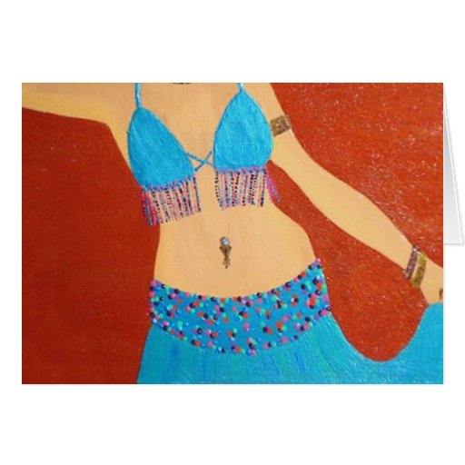 Belly Dancer Card
