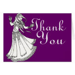Belly Dancer Thank You Cards
