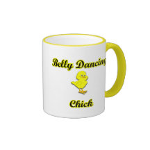 Belly Dancing Chick Mugs