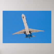 Belly Shot of Allegiant Air MD-88 Print