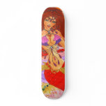Bellydancing mermaid Ruby Skateboard