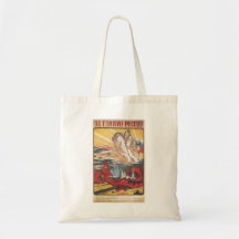 Beloe Delo - Russian Civil War Propaganda Canvas Bags