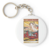 Beloe Delo - Russian Civil War Propaganda Keychain