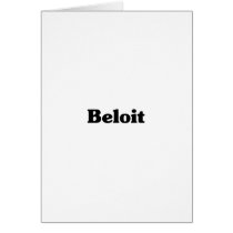 Beloit Classic t shirts cards