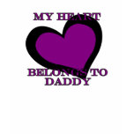 Belongs to Daddy Girls Shirt