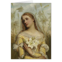 Beloved in Life and Death Sympathy Message Greeting Card
