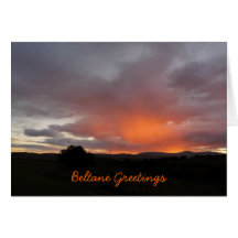 "Beltane Greetings" Greeting Card