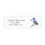 Belted Kingfisher - Bird, Nature Address Label