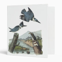 Belted Kingfisher, John Audubon Binder