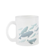 Beluga Whale Art Mug Marinelife Coffee Cup