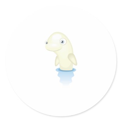 Beluga Whale - My Conservation Park Stickers by MyConservationPark