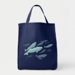 Beluga Whale Tote Bags & Blue Beluga Gifts