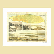 Belvedere Peninsula, Marin County, ca. 1890. Poste posters