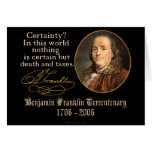 Ben Franklin - Certainty Cards