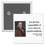 Ben Franklin Quote 3b Buttons