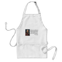 Ben Franklin Quote 4b Apron