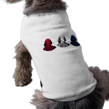 Ben Franklin -- Red, White, and Blue Pet Shirt