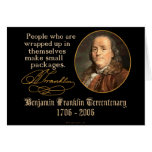 Ben Franklin - Small Packages Greeting Cards