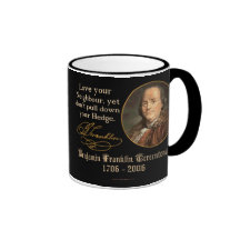 Ben Franklin - voisins Tasse À Café