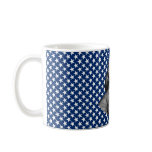 Ben Franklin with Stars Background Coffee Mugs