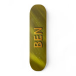 ben gold custom skateboard deck