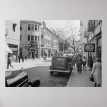 Ben Yahuda Street, Jerusalem, 1940s Print