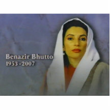 benazir bhutto photo cut outs