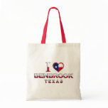 Benbrook, Texas Canvas Bag