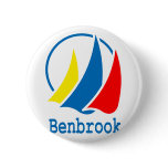 Benbrook, United States Pinback Button